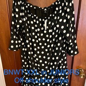 BNWT Off shoulder dress